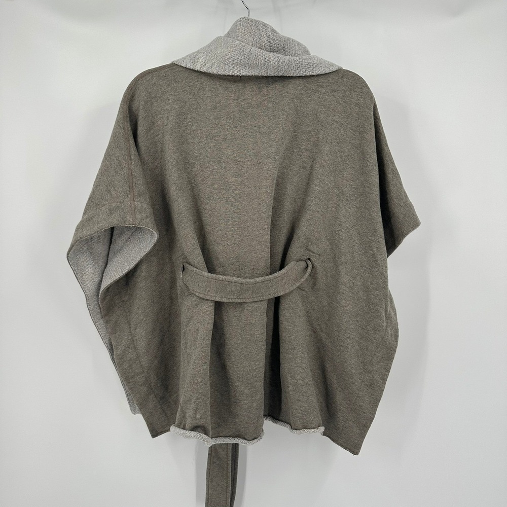 James Perse Womens Minimalist Belted Wrap Size0 Quiet Luxury Scandi Oversized - Picture 2 of 8
